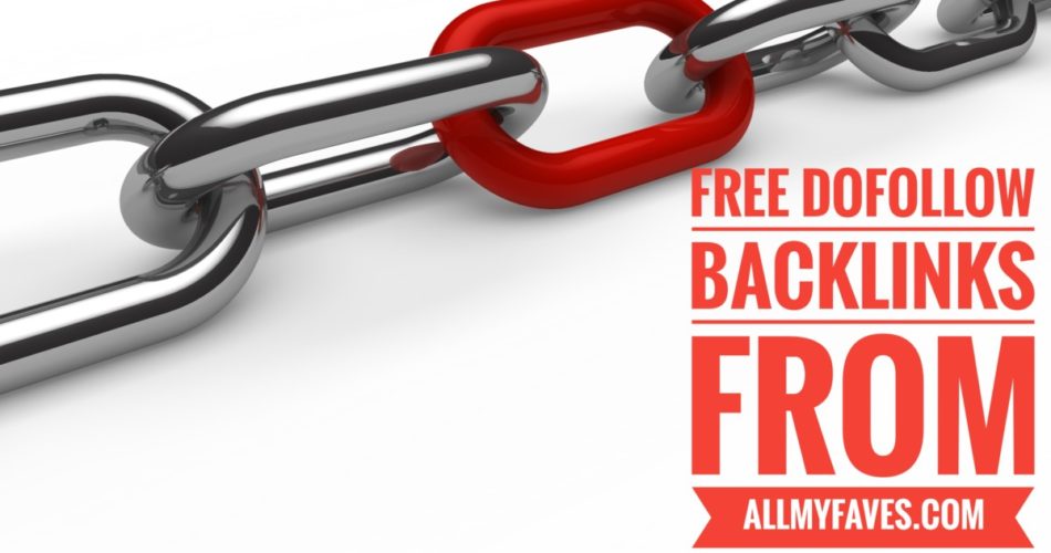 SEO free dowfollow backlinks from allmyfaves.com