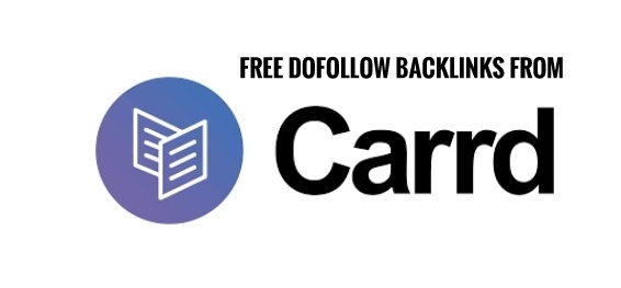 free dofollow backlinks carrd.co