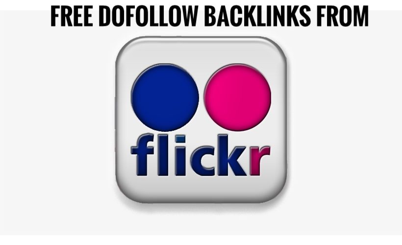 free dofollow backlinks flickr.com