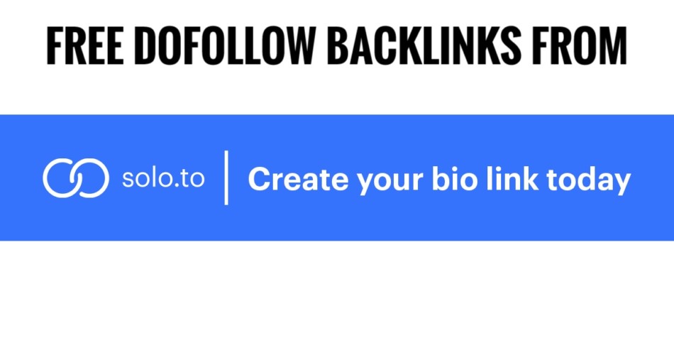free dofollow backlinks solo.to