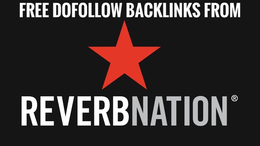 free dofollow backlinks from reverbnation.com
