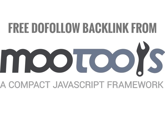 free dofollow backlink mootools.net
