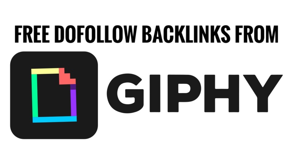 free dofollow backlinks giphy.com